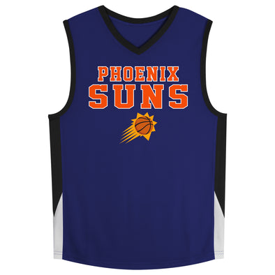 Outerstuff NBA Phoenix Suns Youth (8-20) Knit Top Jersey with Team Logo