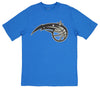 FISLL NBA Men's Orlando Magic Team Color, Name and Logo Premium T-Shirt