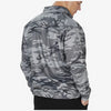 Zubaz Seattle Seahawks NFL Men's Grey Tonal Camo 1/4 Zip Pullover