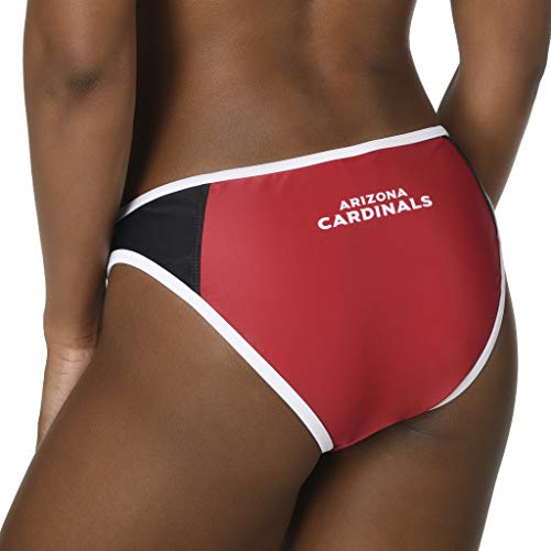 Forever Collectibles Women's Arizona Cardinals Team Logo Swim Suit Bikini Bottom
