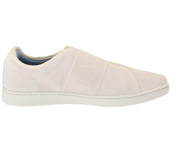 Lacoste Women's Carnaby Evo Slip 318 2 SPW Fashion Sneaker, White