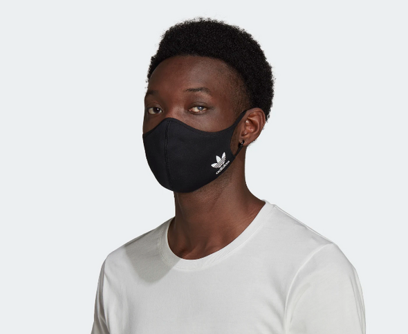 Adidas Originals Unisex Adult Face Cover, 3-Pack, Color Options