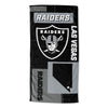 Northwest NFL Las Vegas Raiders State Line Beach Towel