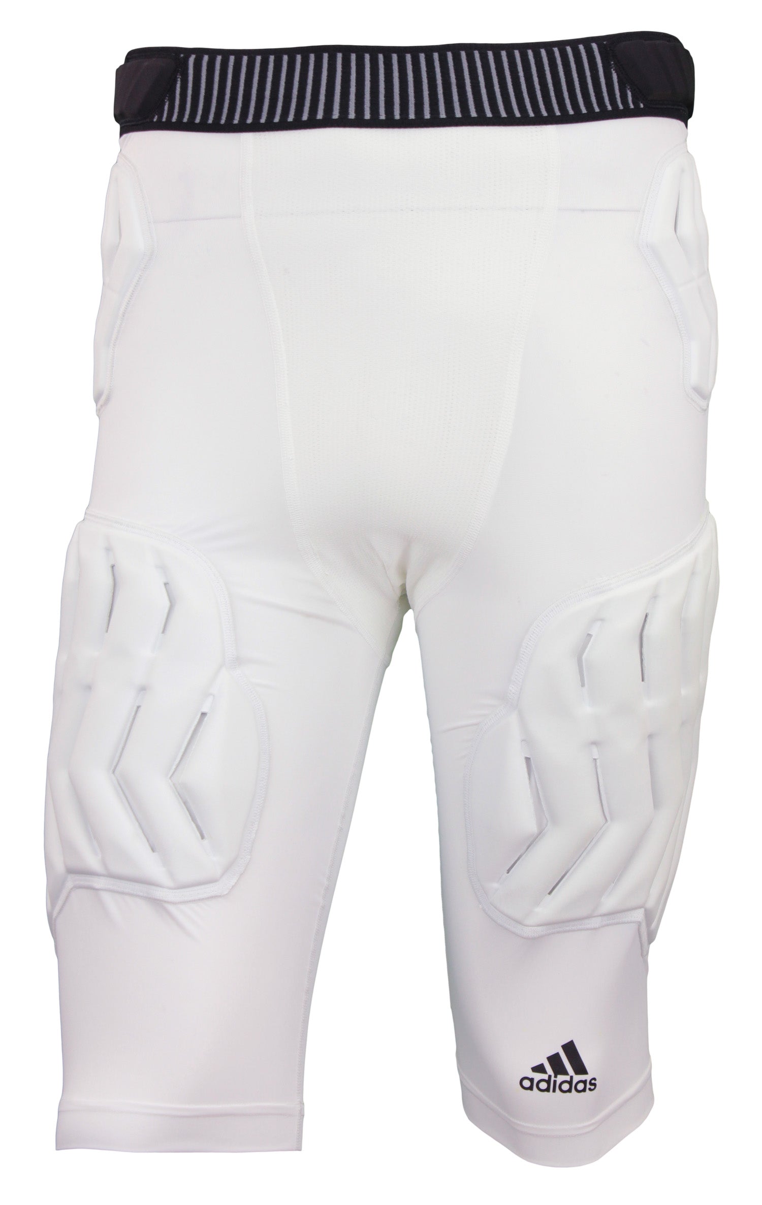 ADIDAS CLIMALITE TECHFIT White Moved 3 Pad Compression Padded