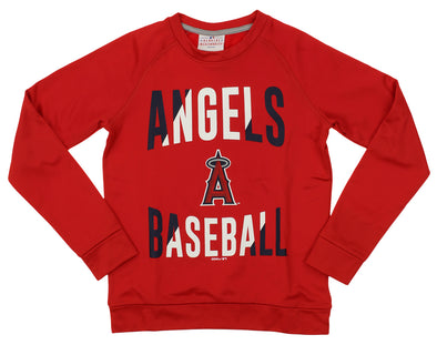 Outerstuff MLB Youth/Kids Los Angeles Angels Performance Fleece Sweatshirt