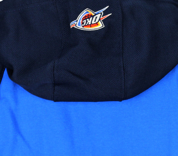 Adidas Oklahoma City Thunder Youth NBA Basketball Full Zip Hoodie Hooded Sweatshirt