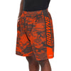 Zubaz Men's NFL Cleveland Browns Lightweight Shorts with Camo Lines