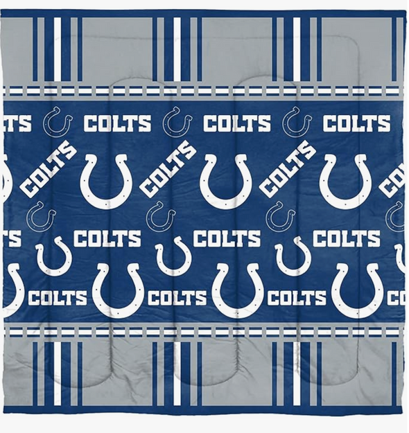 Northwest NFL Indianapolis Colts Rotary Bed in a Bag Set