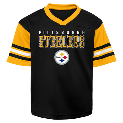 Outerstuff NFL Youth Boys Pittsburgh Steelers Team Logo Knit Top Jersey