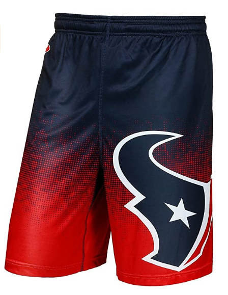 Forever Collectibles NFL Men's Houston Texans 2016 Gradient Polyester Shorts