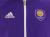 adidas MLS Men's Orlando City SC  Anthem Full Zip Jacket, Purple