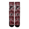 Zubaz By For Bare Feet NFL Adults Unisex Atlanta Falcons Zubified Dress Socks, Large