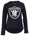 Outerstuff NFL Youth Girls Las Vegas Raiders 3D Logo Hooded T-Shirt