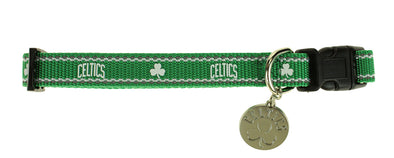 Sporty K9 NBA Boston Celtics Reflective Dog Collar