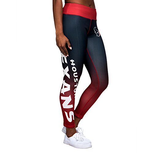 Forever Collectibles NFL Women's Houston Texans Gradient 2.0 Wordmark Legging