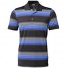 Adidas Golf Men's TaylorMade Puremotion Merch Stripe Short Sleeve Polo Shirt