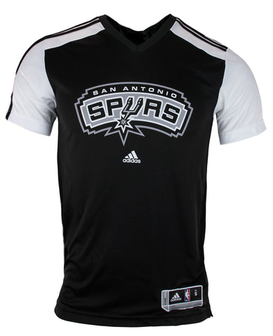 Adidas NBA Basketball Men's San Antonio Spurs Gametime Shooting Shirt - Black