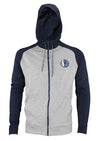 Adidas NBA Men's Dallas Mavericks Full Zip Tech Fleece Climawarm Jacket