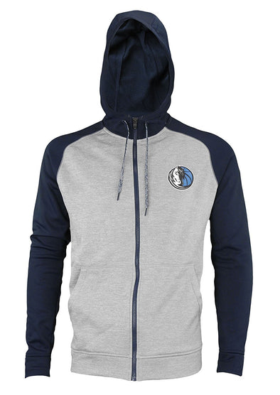 Adidas NBA Men's Dallas Mavericks Full Zip Tech Fleece Climawarm Jacket