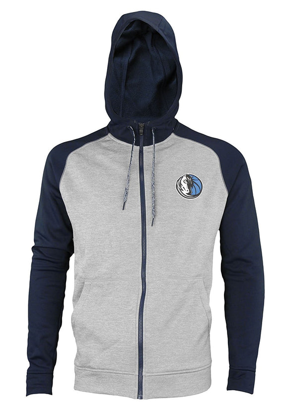 Adidas NBA Men's Dallas Mavericks Full Zip Tech Fleece Climawarm Jacket