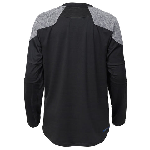 Outerstuff Los Angeles Kings NHL Boys Kids (4-7) Gamma Long Sleeve Performance Shirt, Black