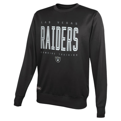 Outerstuff NFL Men's Las Vegas Raiders Top Pick Performance Fleece Sweater