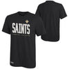 Outerstuff NFL Men's New Orleans Saints Huddle Top Performance T-Shirt