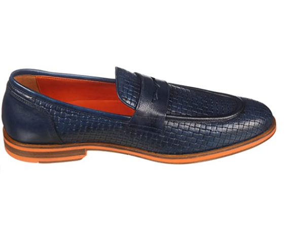 GEOX Men's U Bayle A Oxford Loafers, Navy