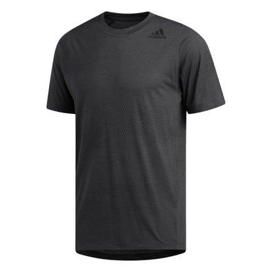 adidas Men's Freelift Tech Aeroknit Graphic Tee, Black