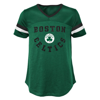Outerstuff NBA Boston Celtics Girls Youth (7-16) Essential Top, Green