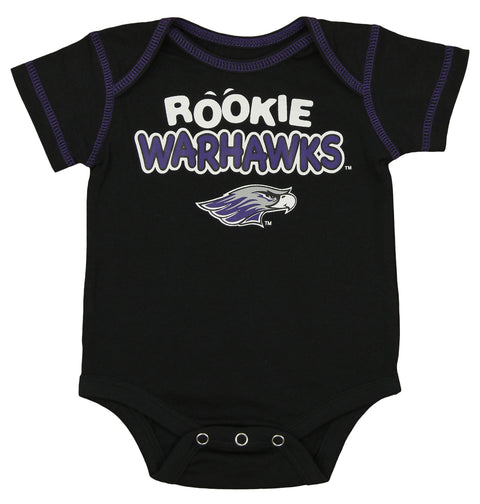 OuterStuff NCAA Infant Wisconsin Whitewater Warhawks 3 Piece Bodysuit Set