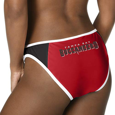 FOCO Women's Tampa Bay Buccaneers Team Logo Swim Suit Bikini Bottom