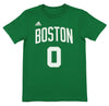 adidas NBA Boys Youth Boston Celtics Avery Bradley #0 Player Tee, Green