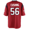 Nike NFL Football Youth Houston Texans BRIAN CUSHING # 56 Game Jersey, Red