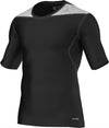 adidas Men's Tech Fit Base Short Sleeve Shirt, Color Options
