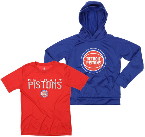 Outerstuff NBA Youth Detroit Pistons Team Color Primary Logo Performance Combo Set