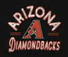 Zubaz MLB Men's Arizona Diamondbacks Arched Logo Fleece Pullover Hoodie