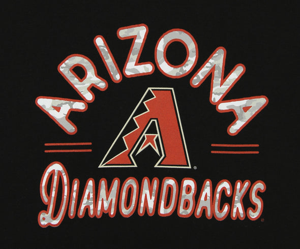 Zubaz MLB Men's Arizona Diamondbacks Arched Logo Fleece Pullover Hoodie