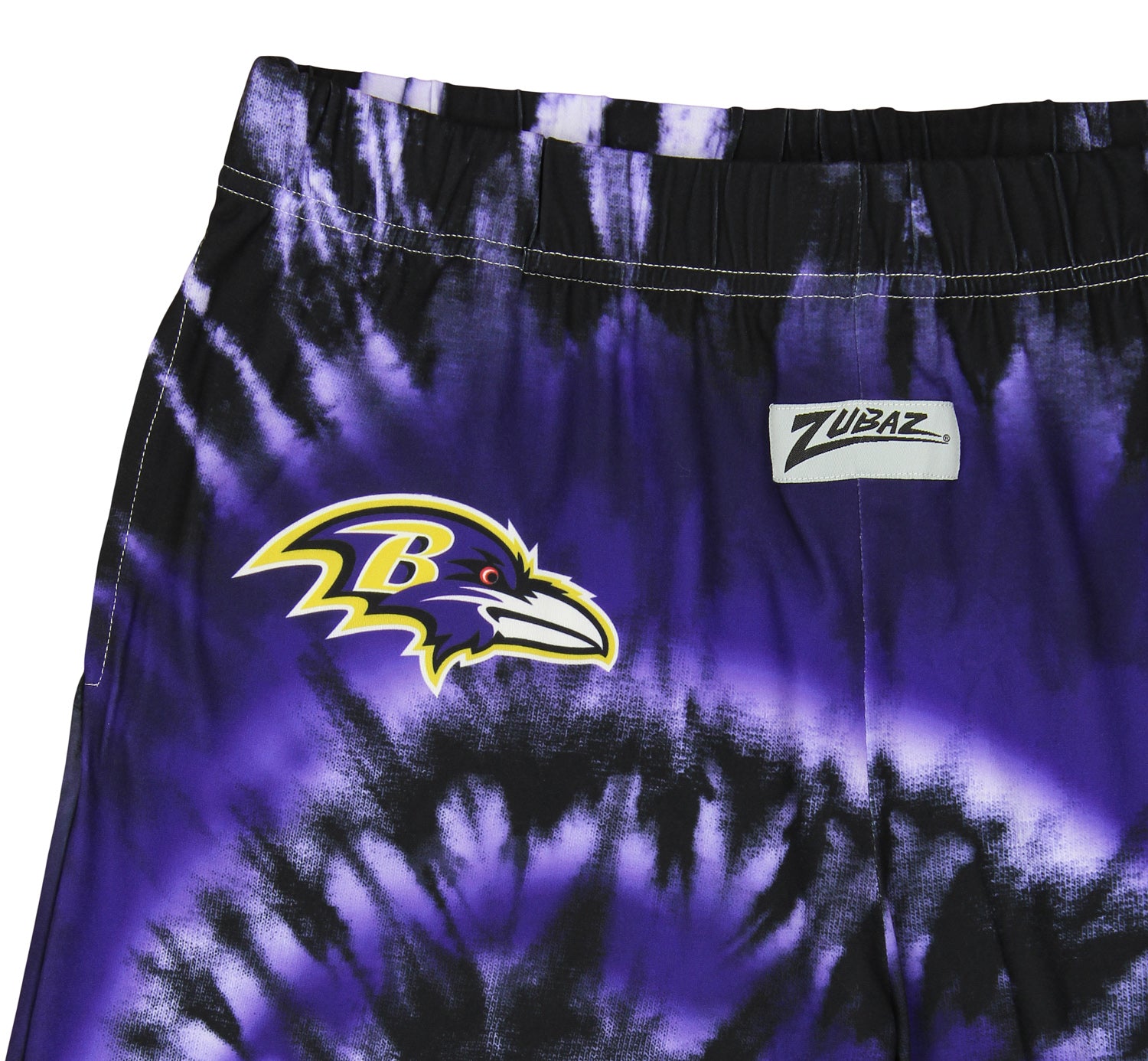 Zubaz Men's NFL Baltimore Ravens Team Color Tie Dye Pants – Fanletic