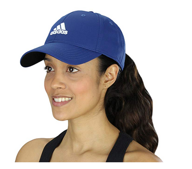 Adidas Women's Performance Max Side Hit Hat, Blue