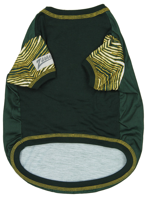 Zubaz X Pets First NFL Green Bay Packers Team Pet T-Shirt For Dogs