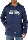 Zubaz Seattle Seahawks NFL Men's Team Color Hoodie with Team Camo Liner