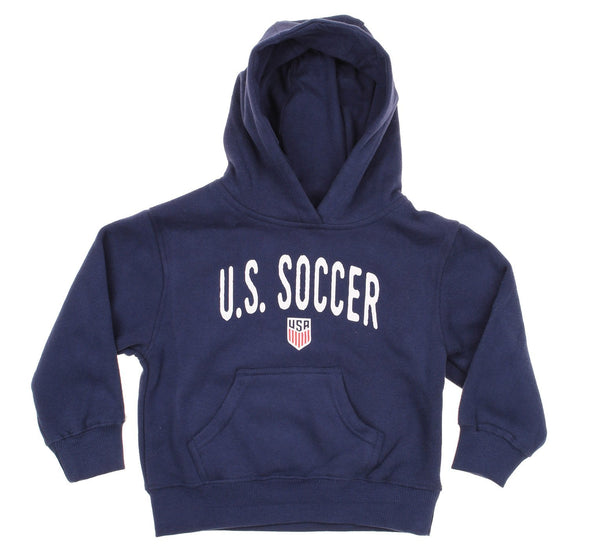 Gen 13 MLS U.S. Soccer  Kids Fleece Arch Pullover Hoodie, Navy