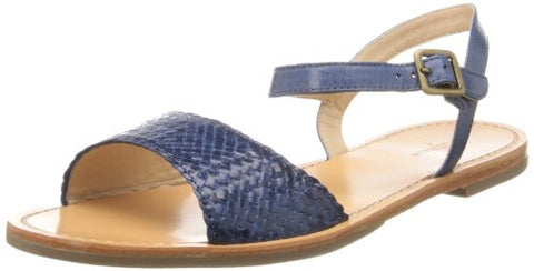 Cole Haan Women's Reed Woven Huarache Buckle Sandals - Blue