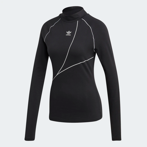 Adidas Women's Long Sleeve Top, Black