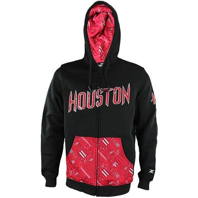 Zipway NBA Men's Houston Rockets Signature Basics Full Zip Fleece Hoodie
