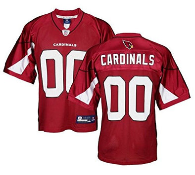 Reebok NFL Men's Arizona Cardinals Team 00 Jersey, Red