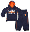Gen 2 NCAA Kids/Toddlers Illinois Fighting Illini 2-piece Hoodie and Pants Set
