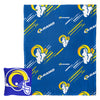 Northwest NFL Los Angeles Rams Slashed Pillow and Throw Blanket Set