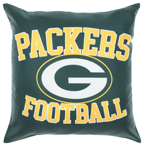 FOCO NFL Green Bay Packers 2 Pack Couch Throw Pillow Covers, 18 x 18